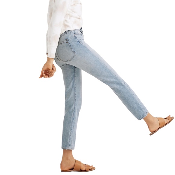 MADEWELL The Petite Curvy Perfect Vintage Jean in Fitzgerald Wash size 26P EUC - Picture 6 of 11